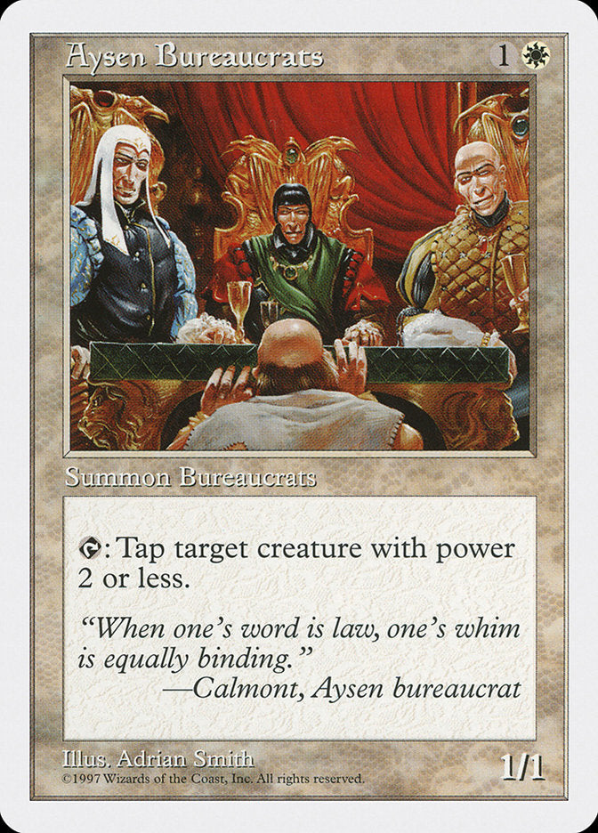 Aysen Bureaucrats [Fifth Edition] | The CG Realm