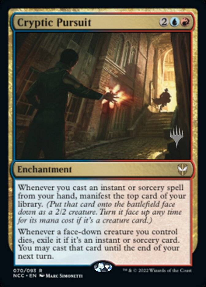 Cryptic Pursuit (Promo Pack) [Streets of New Capenna Commander Promos] | The CG Realm