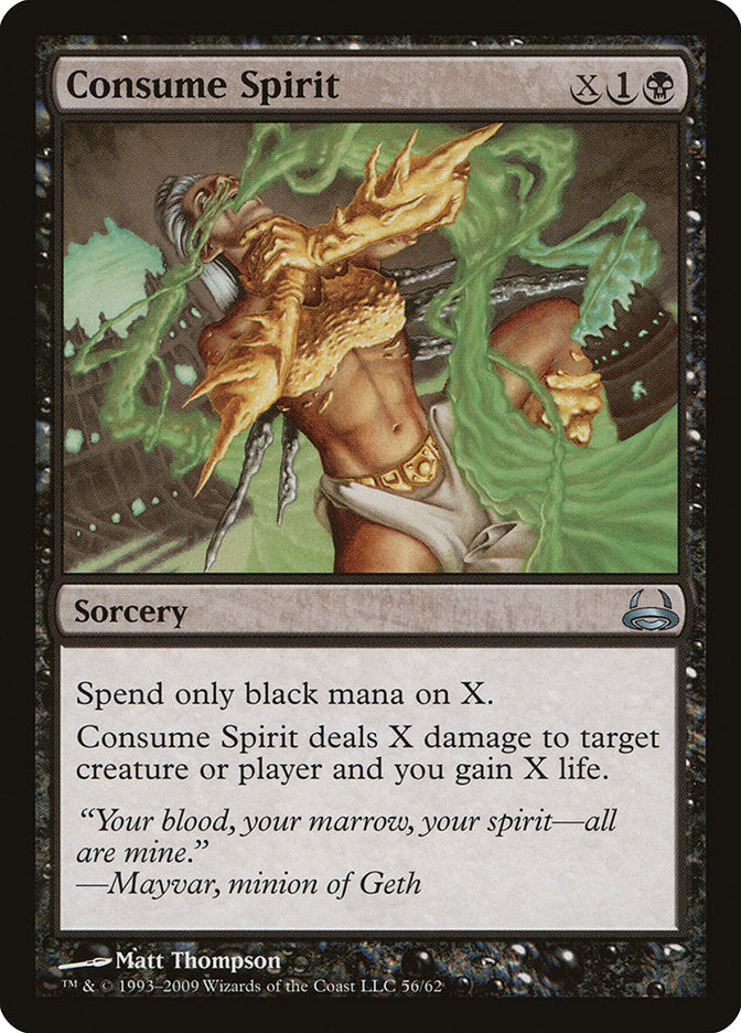 Consume Spirit [Duel Decks: Divine vs. Demonic] | The CG Realm