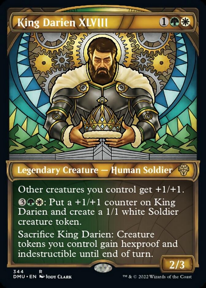 King Darien XLVIII (Showcase) [Dominaria United] | The CG Realm