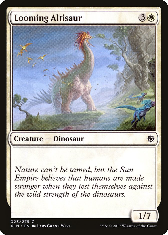 Looming Altisaur [Ixalan] | The CG Realm