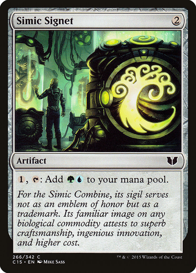 Simic Signet [Commander 2015] | The CG Realm