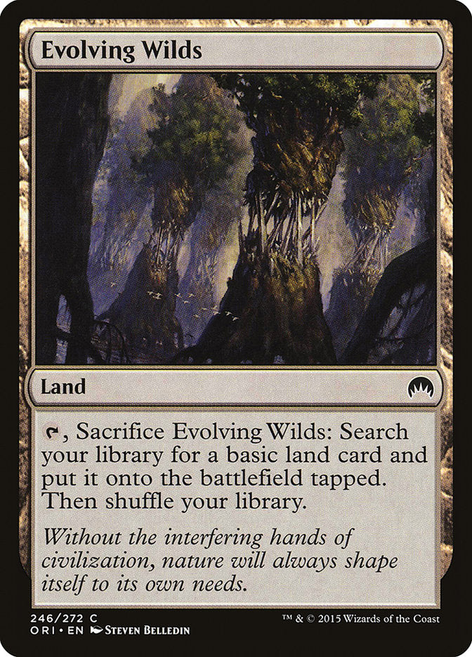 Evolving Wilds [Magic Origins] | The CG Realm