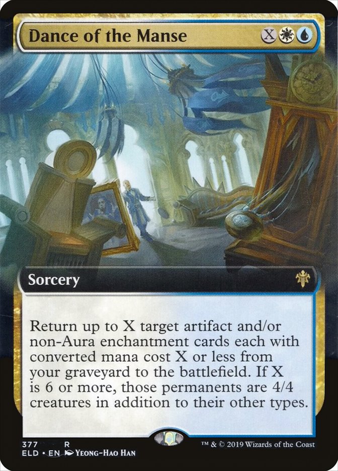 Dance of the Manse (Extended Art) [Throne of Eldraine] | The CG Realm