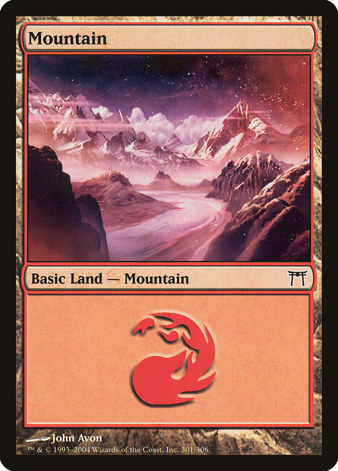 Mountain (301) [Champions of Kamigawa] | The CG Realm