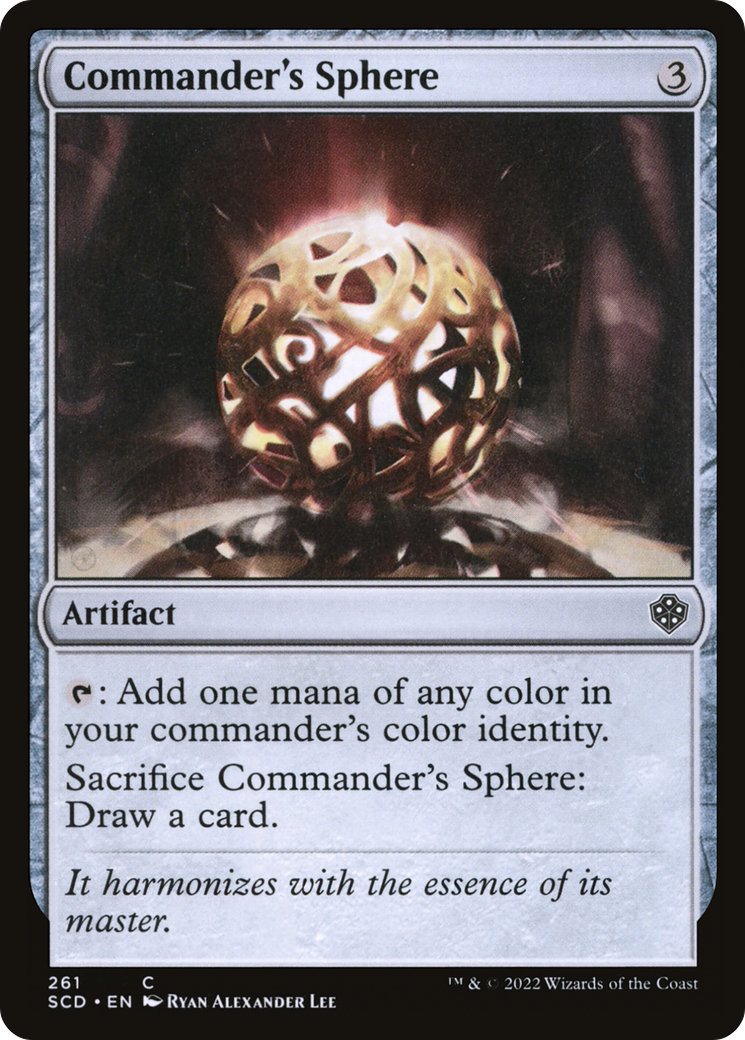 Commander's Sphere [Starter Commander Decks] | The CG Realm