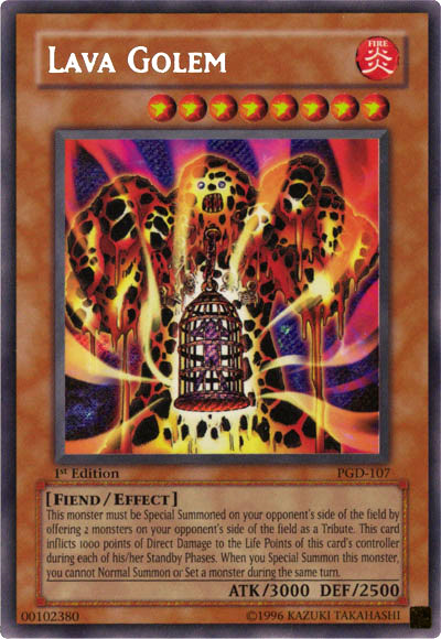 Lava Golem [PGD-107] Secret Rare | The CG Realm