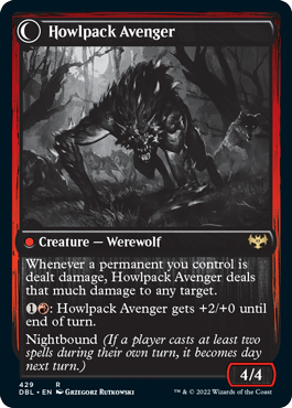 Ill-Tempered Loner (DBL-429) - Innistrad: Double Feature: (Double Faced Transform)