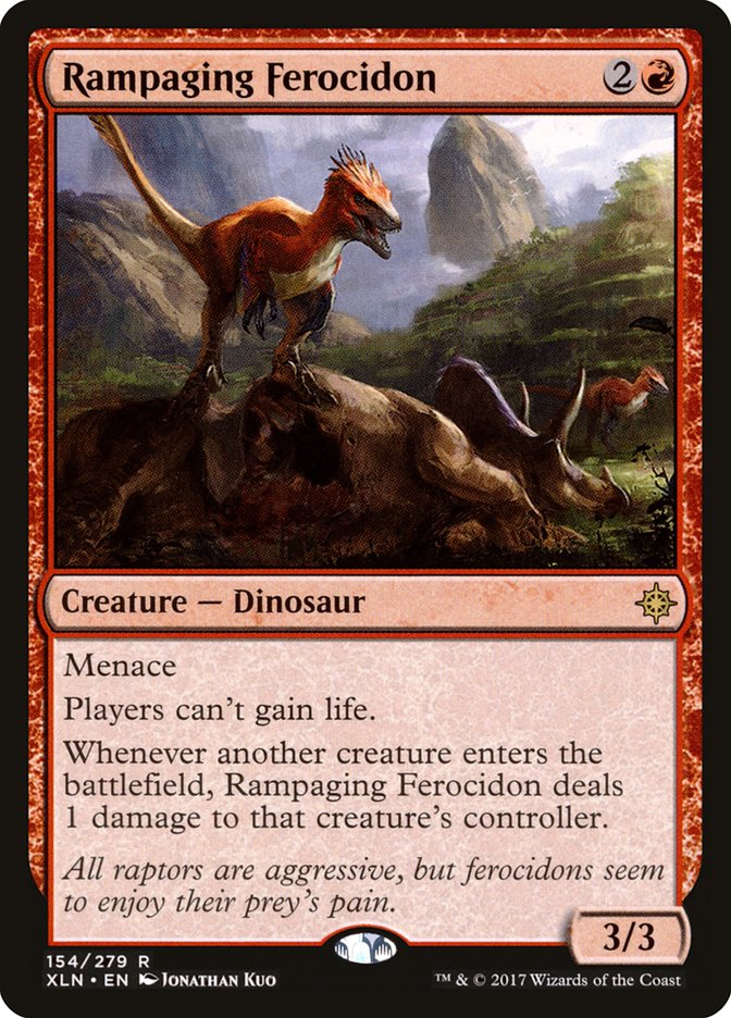 Rampaging Ferocidon [Ixalan] | The CG Realm