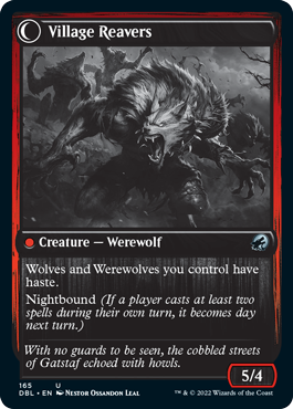Village Watch (DBL-165) - Innistrad: Double Feature: (Double Faced Transform)