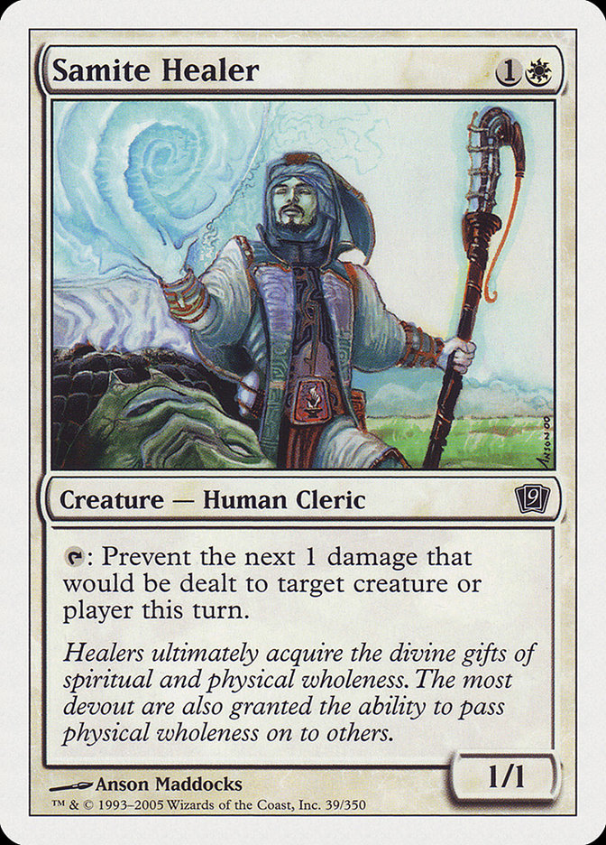 Samite Healer [Ninth Edition] | The CG Realm
