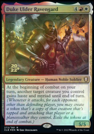Duke Ulder Ravengard [Commander Legends: Battle for Baldur's Gate Prerelease Promos] | The CG Realm