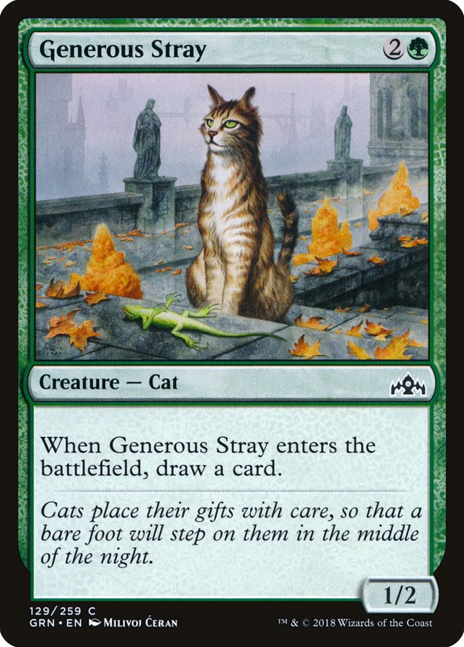 Generous Stray [Guilds of Ravnica] | The CG Realm