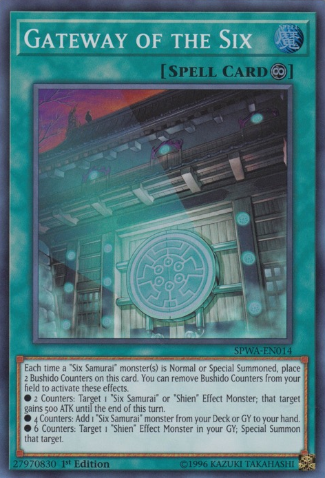 Gateway of the Six [SPWA-EN014] Super Rare | The CG Realm