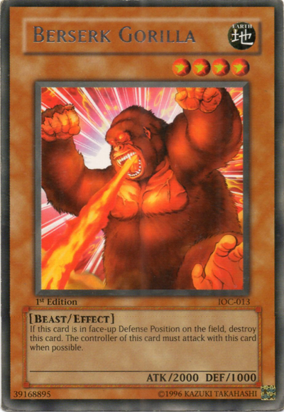 Berserk Gorilla [IOC-013] Rare | The CG Realm