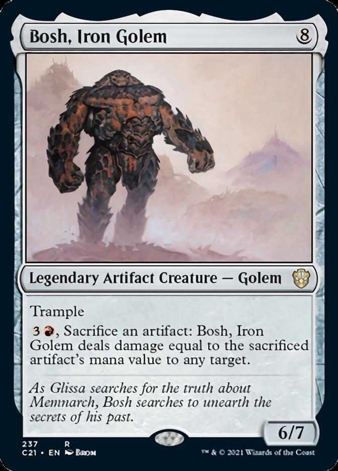 Bosh, Iron Golem [Commander 2021] | The CG Realm