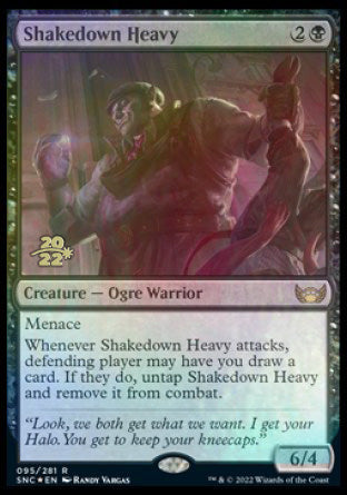 Shakedown Heavy [Streets of New Capenna Prerelease Promos] | The CG Realm