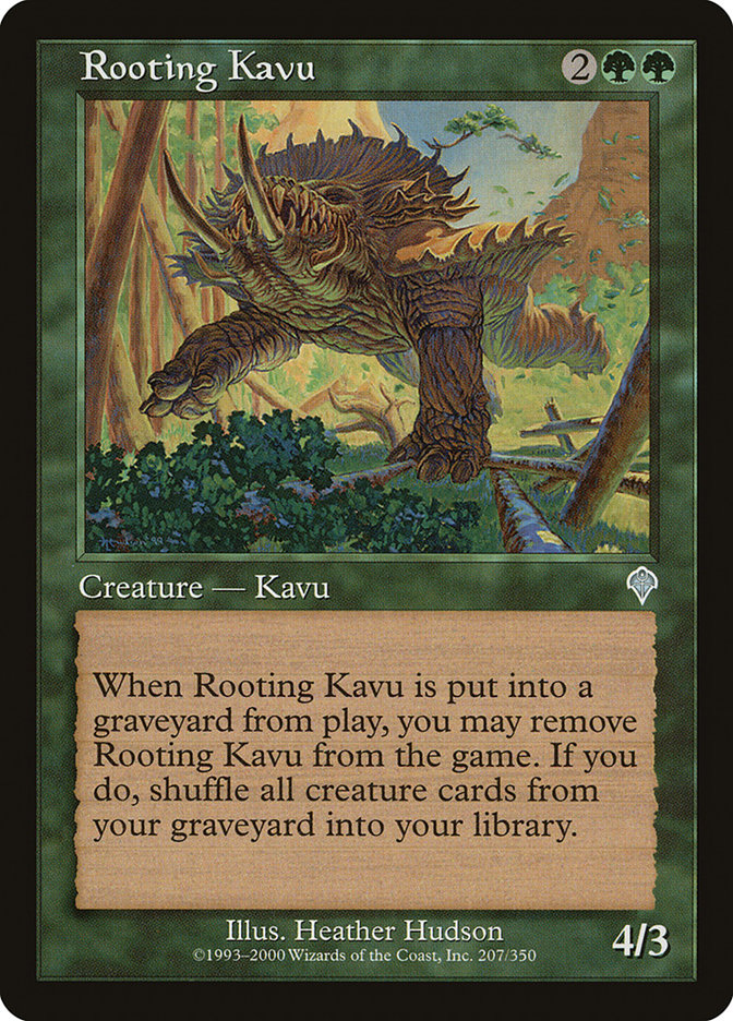 Rooting Kavu [Invasion] | The CG Realm