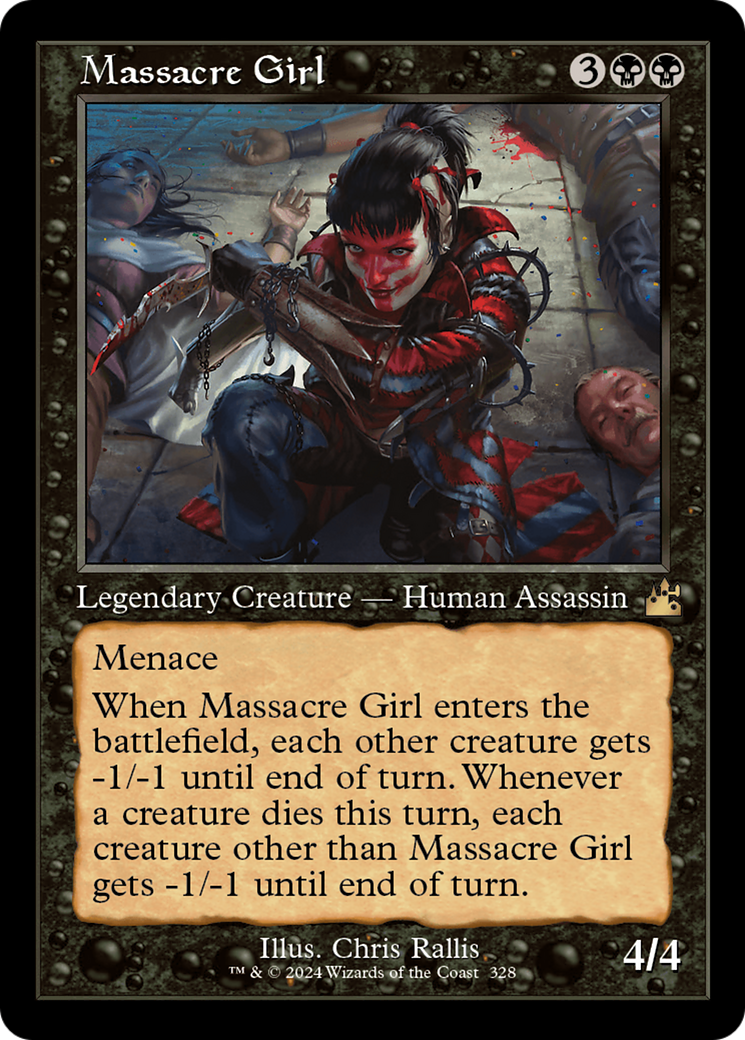 Massacre Girl (Retro) [Ravnica Remastered] | The CG Realm