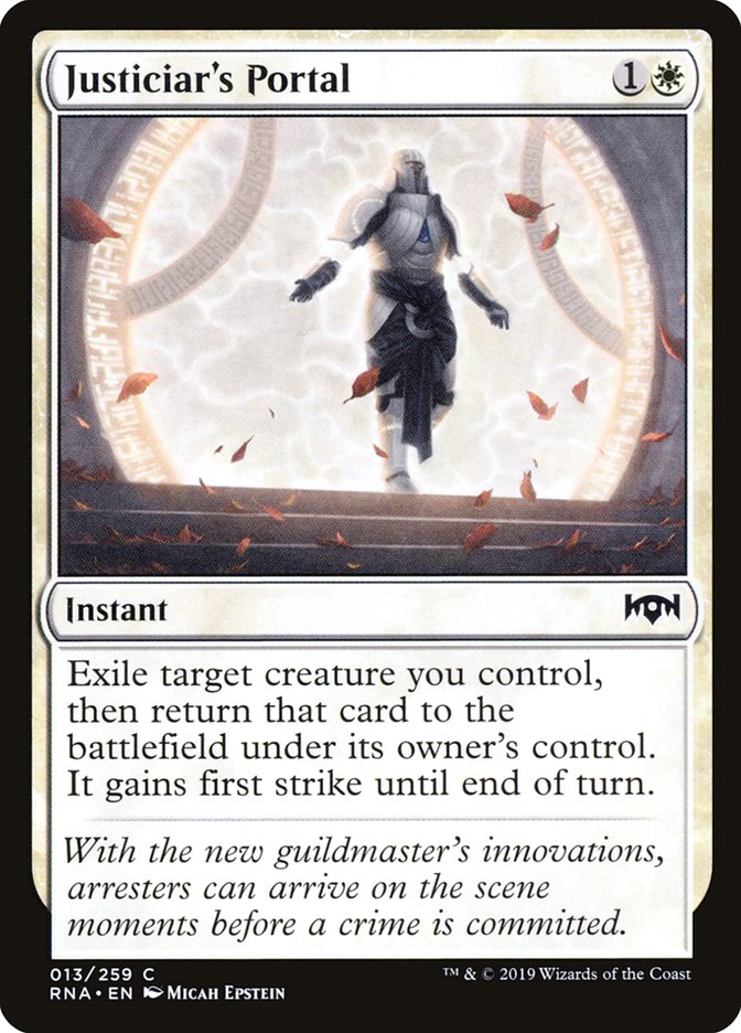 Justiciar's Portal [Ravnica Allegiance] | The CG Realm