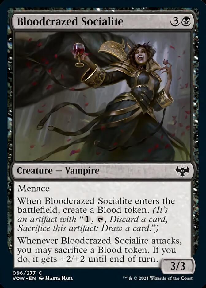 Bloodcrazed Socialite [Innistrad: Crimson Vow] | The CG Realm