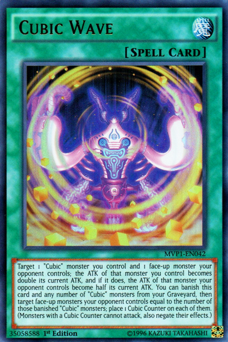Cubic Wave [MVP1-EN042] Ultra Rare | The CG Realm