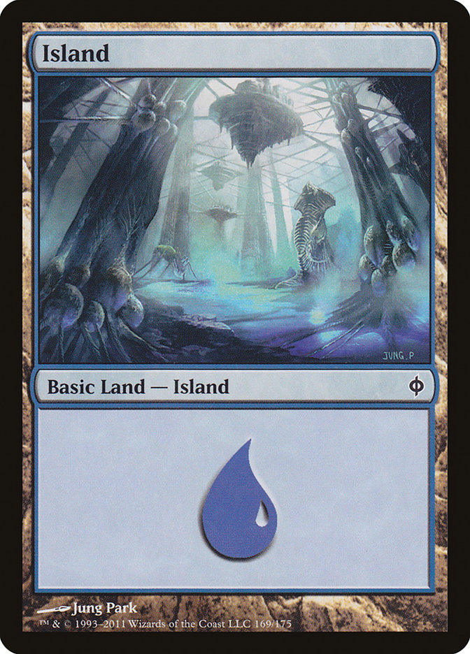 Island (169) [New Phyrexia] | The CG Realm