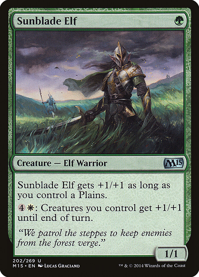 Sunblade Elf [Magic 2015] | The CG Realm