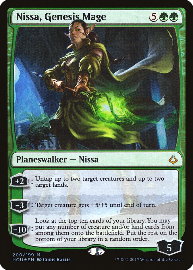 Nissa, Genesis Mage [Hour of Devastation] | The CG Realm