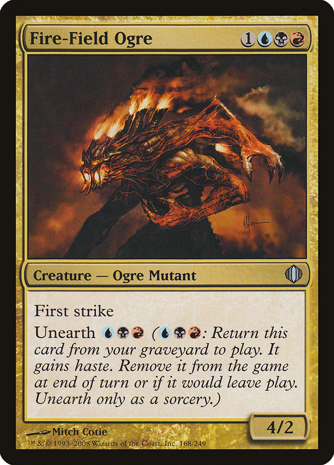 Fire-Field Ogre [Shards of Alara] | The CG Realm