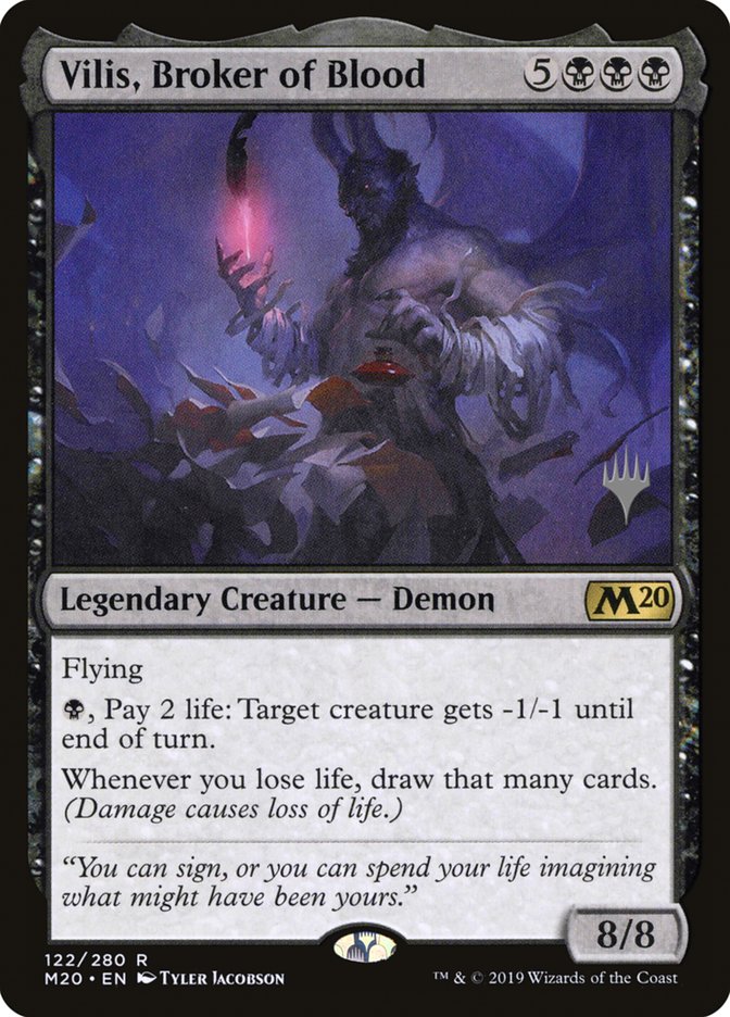 Vilis, Broker of Blood (Promo Pack) [Core Set 2020 Promos] | The CG Realm