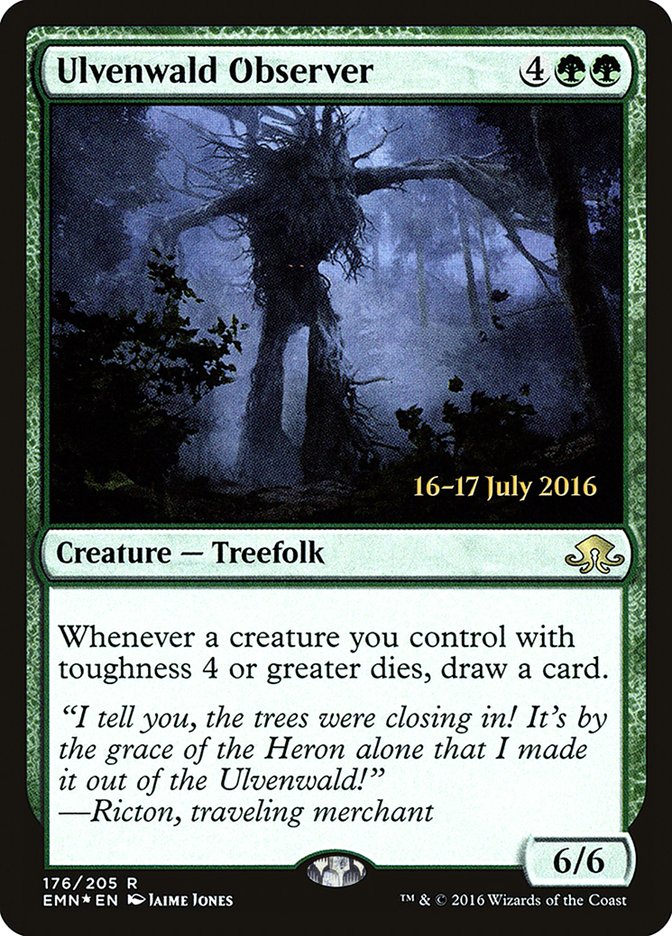 Ulvenwald Observer [Eldritch Moon Prerelease Promos] | The CG Realm