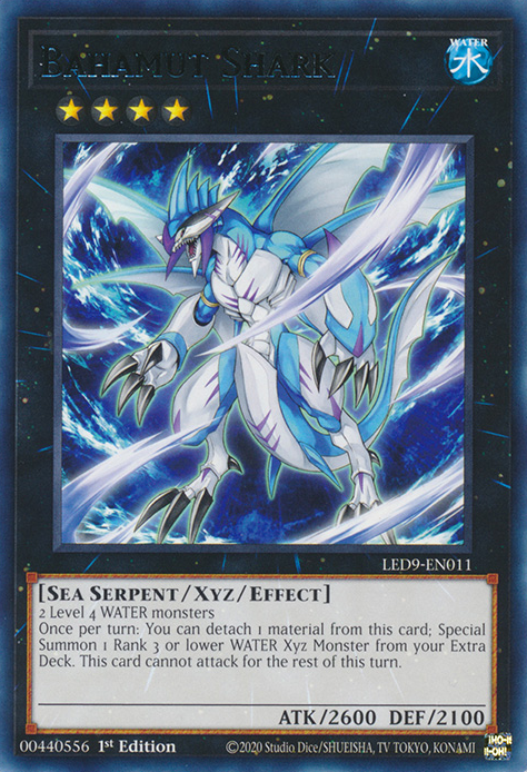 Bahamut Shark [LED9-EN011] Rare | The CG Realm