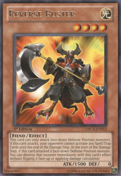 Reverse Buster [ORCS-EN012] Rare | The CG Realm