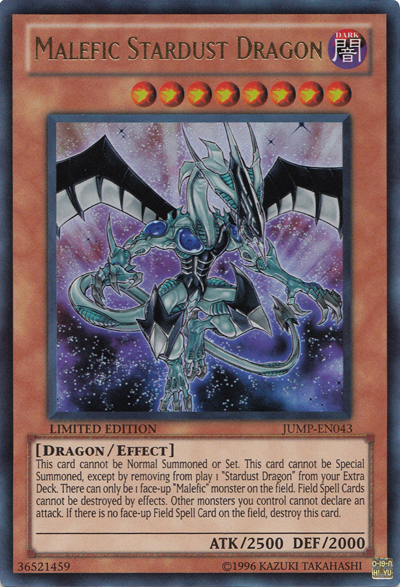 Malefic Stardust Dragon [JUMP-EN043] Ultra Rare | The CG Realm