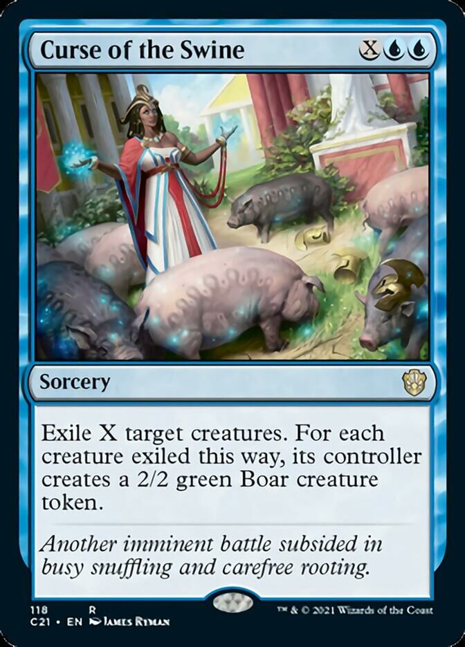 Curse of the Swine [Commander 2021] | The CG Realm