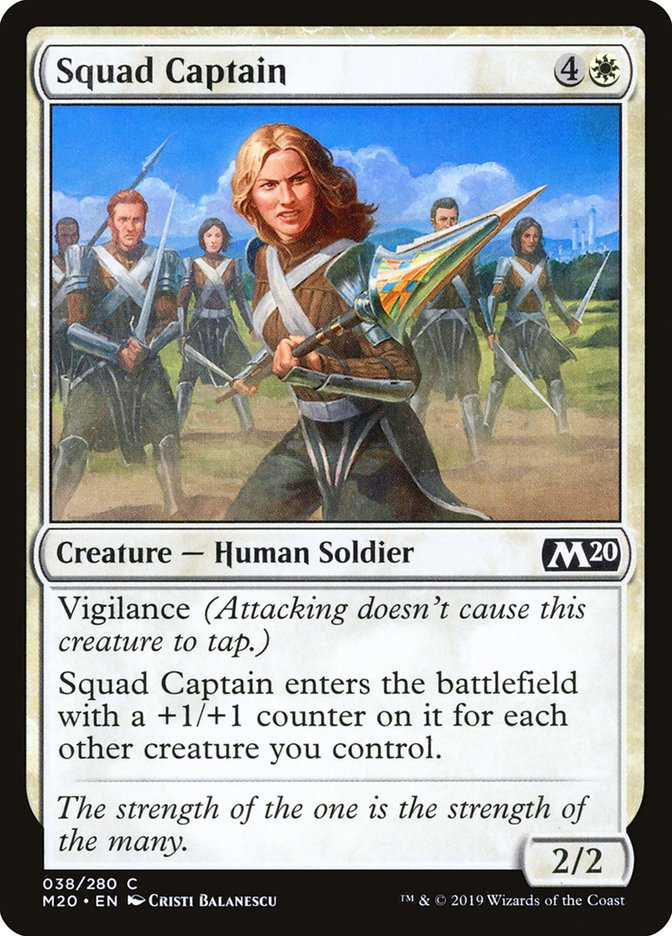 Squad Captain [Core Set 2020] | The CG Realm