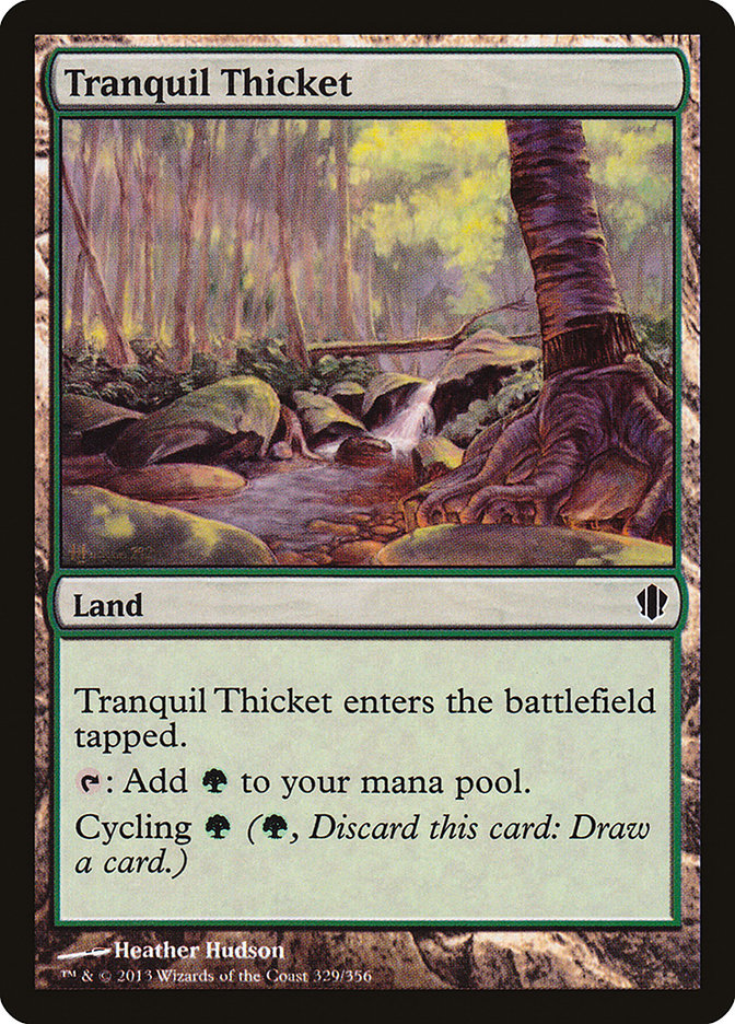 Tranquil Thicket [Commander 2013] | The CG Realm
