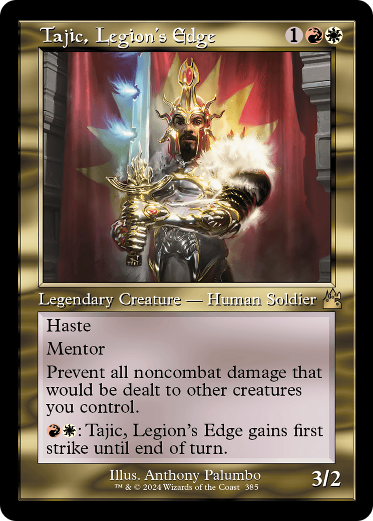 Tajic, Legion's Edge (Retro Frame) [Ravnica Remastered] | The CG Realm