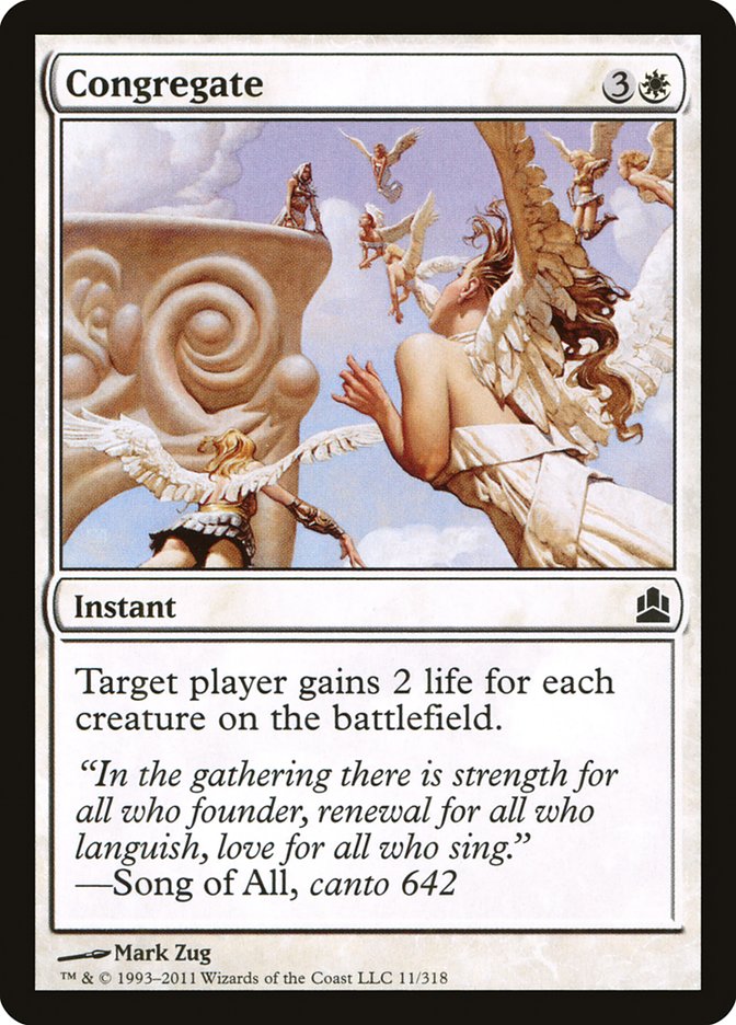 Congregate [Commander 2011] | The CG Realm