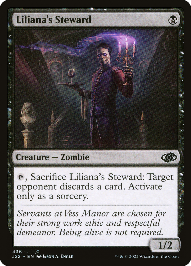 Liliana's Steward [Jumpstart 2022] | The CG Realm