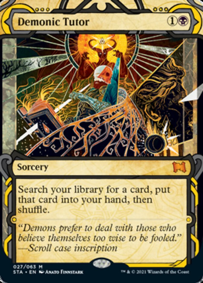 Demonic Tutor [Strixhaven: School of Mages Mystical Archive] | The CG Realm