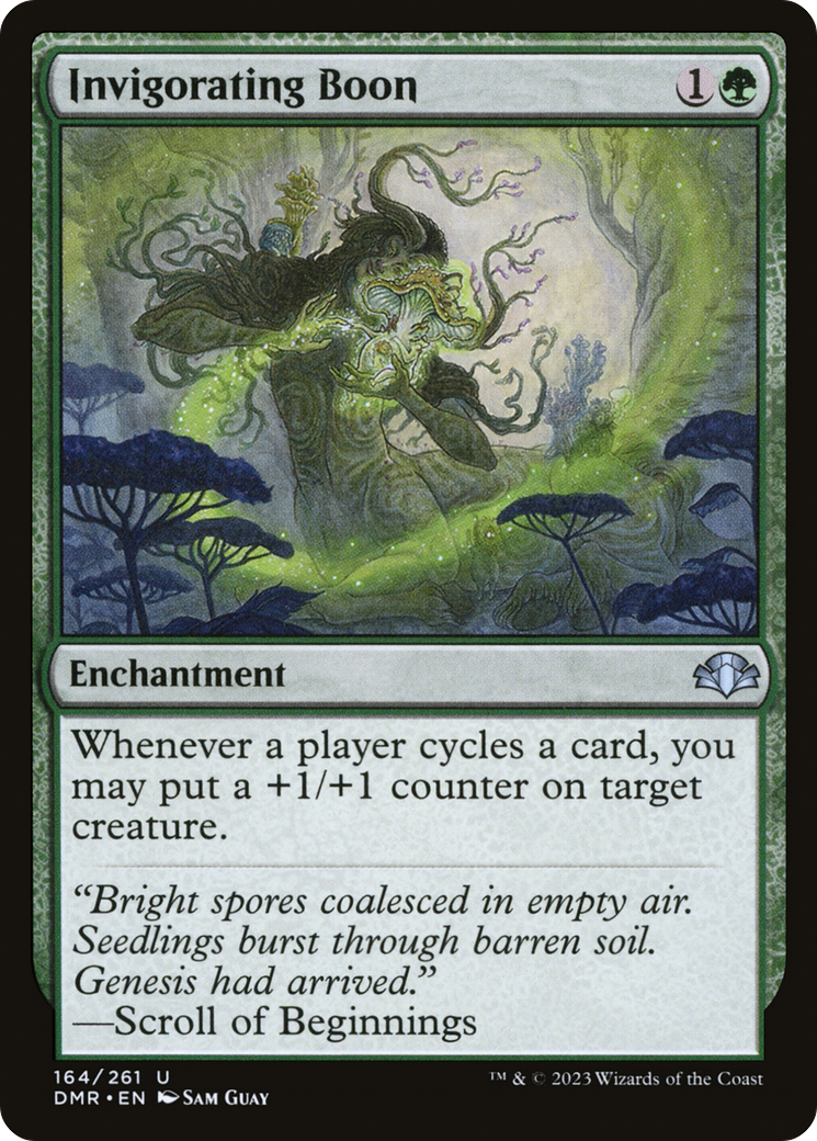 Invigorating Boon [Dominaria Remastered] | The CG Realm