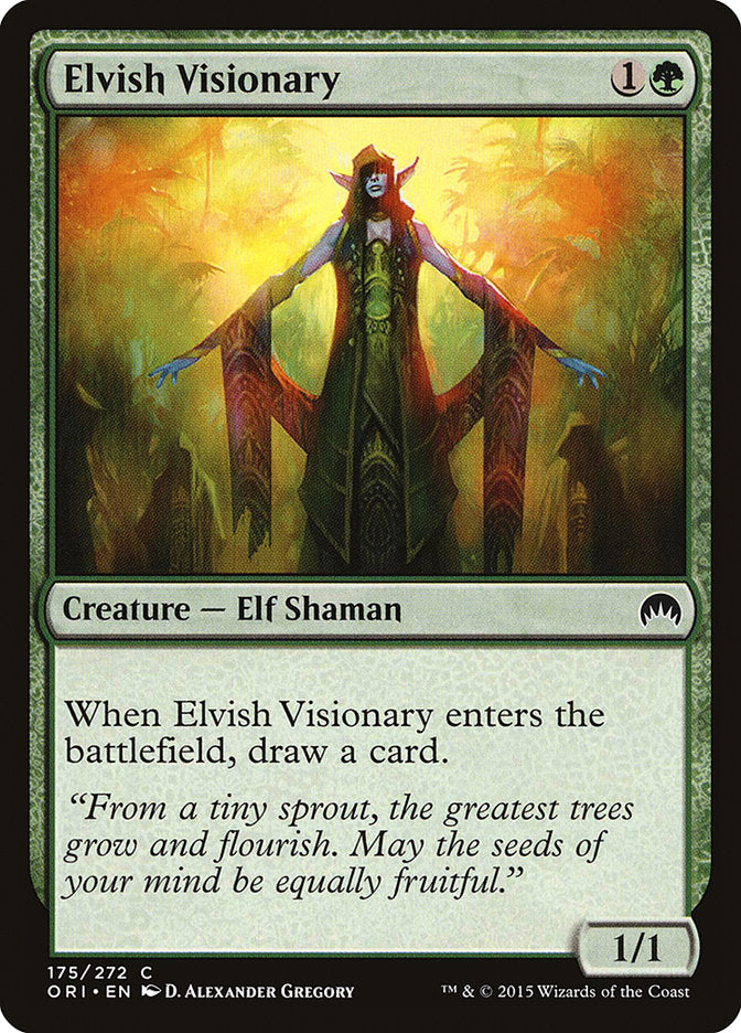 Elvish Visionary [Magic Origins] | The CG Realm