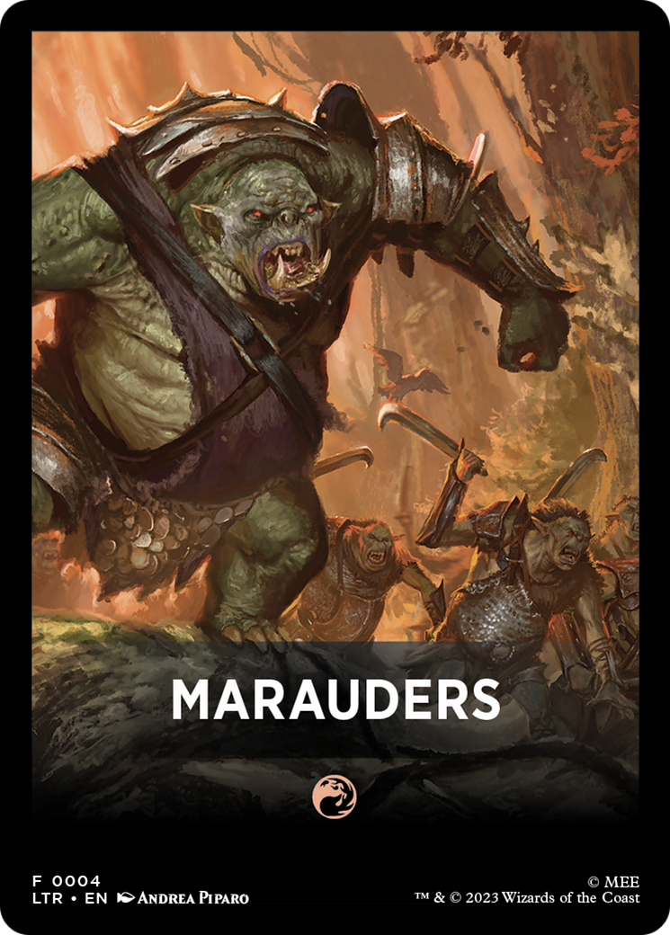 Marauders Theme Card [The Lord of the Rings: Tales of Middle-Earth Tokens] | The CG Realm