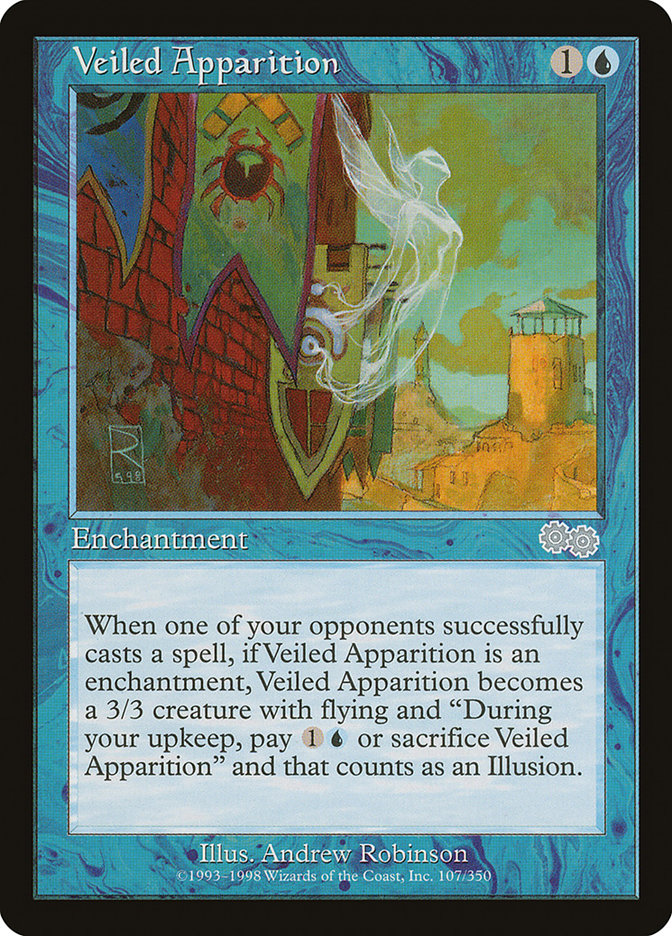 Veiled Apparition [Urza's Saga] | The CG Realm