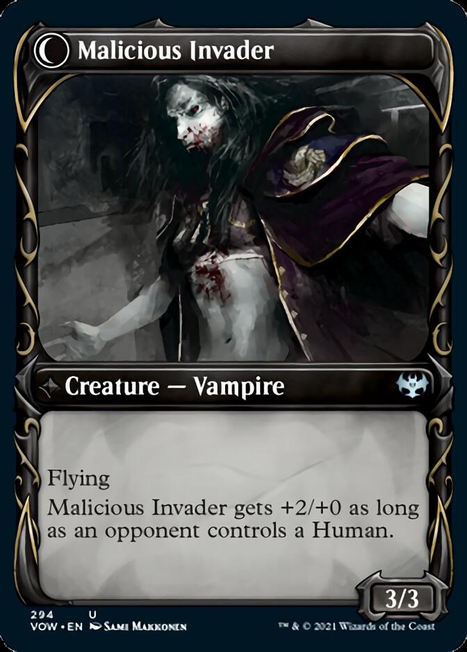 Innocent Traveler (Showcase) (VOW-294) - Innistrad: Crimson Vow: (Showcase, Double Faced Transform)