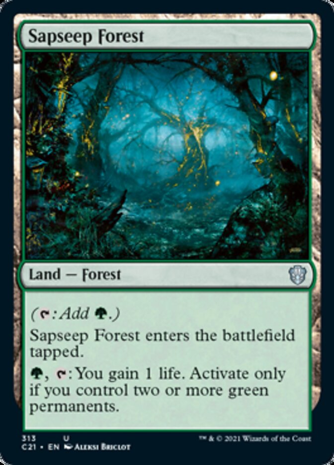 Sapseep Forest [Commander 2021] | The CG Realm