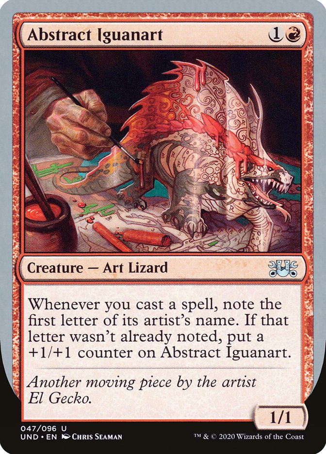 Abstract Iguanart [Unsanctioned] | The CG Realm