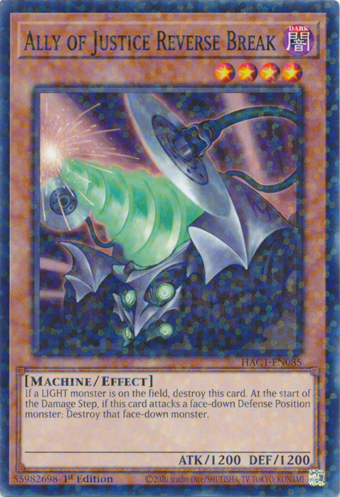 Ally of Justice Reverse Break (Duel Terminal) [HAC1-EN085] Common | The CG Realm
